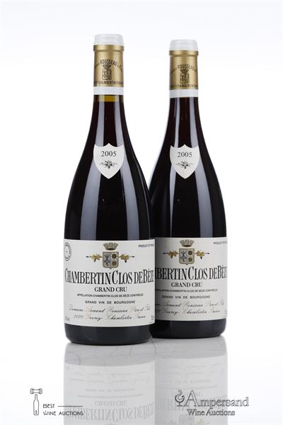 CHAMBERTIN CLOS DE BEZE 2005 - Armand Rousseau - 2 Bottles
