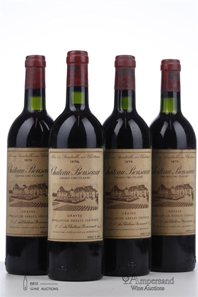 BOUSCAUT 1979 - Mc - 4 Bottles