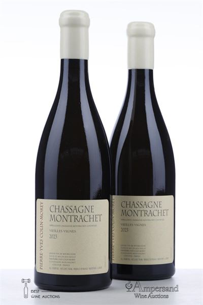 CHASSAGNE MONTRACHET BLANC VIEILLES VIGNES 2023 - Pierre Yves Colin Morey - 2 Bottles