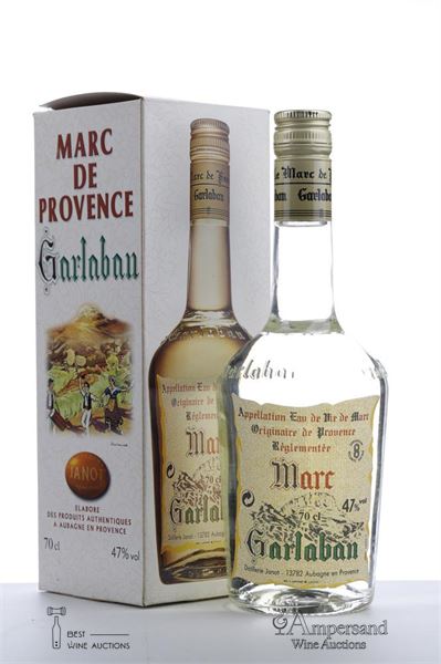 GARLABAN MARC DE PROVENCE NV - Distillerie Janot - 1 Bottle - Oc 1