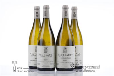 MEURSAULT CLOS DE LA BARRE 2003 - Comtes Lafon - 4 Bottles
