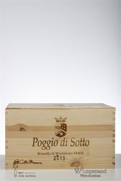 BRUNELLO DI MONTALCINO 2013 - Poggio Di Sotto - 6 Bottles - Owc 6