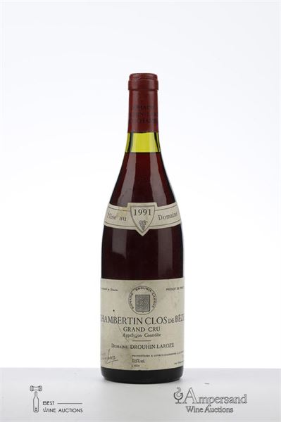 CHAMBERTIN CLOS DE BEZE 1991 - Drouhin Laroze - 1 Bottle