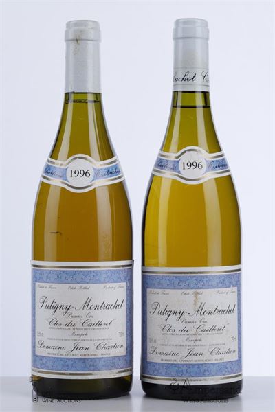 PULIGNY MONTRACHET CLOS DU CAILLERETS 1996 - Jean Chartron - 2 Bottles