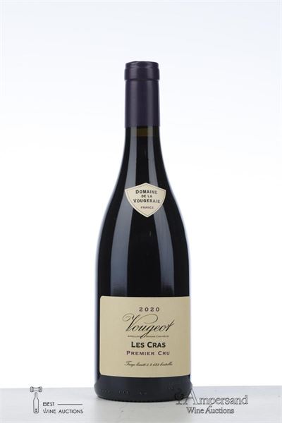 VOUGEOT LES CRAS 2020 - Domaine de la Vougeraie - 1 Bottle