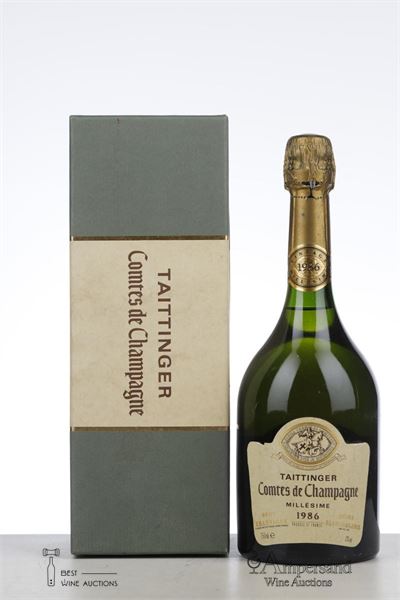 TAITTINGER COMTES DE CHAMPAGNE 1986 - Taittinger - 1 Bottle - Oc 1