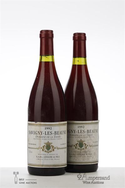 SAVIGNY LES BEAUNE 1992 - Domaine de la Tassee - 2 Bottles