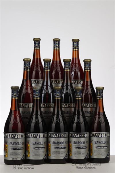 BAROLO VIGNA LA DELIZIA 1971 - Fontanafredda - 12 Bottles