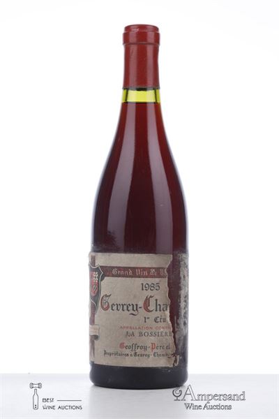 GEVREY CHAMBERTIN LA BOSSIERE 1985 - Geoffroy - 1 Bottle