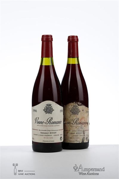 VOSNE ROMANEE 1996 - Emmanuel Rouget - 2 Bottles