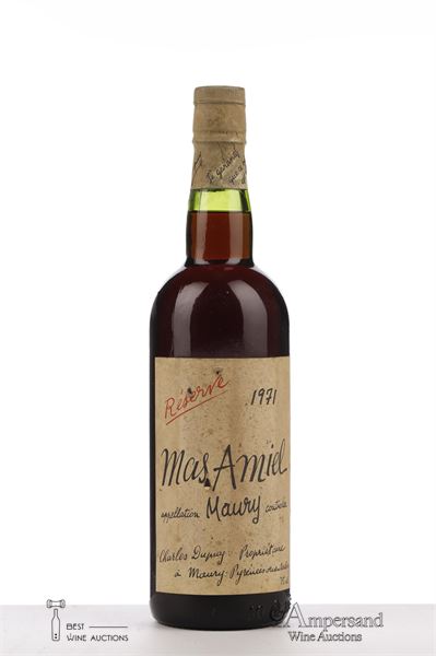 MAS AMIEL RESERVE 1971 - Charles Dupuy - 1 Bottle