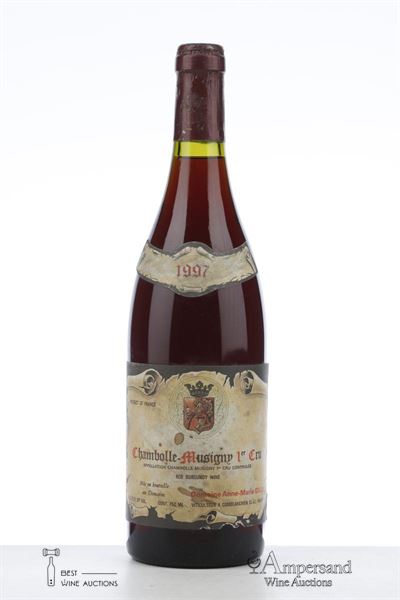 CHAMBOLLE MUSIGNY 1 ER CRU 1997 - Anne Marie Gille - 1 Bottle
