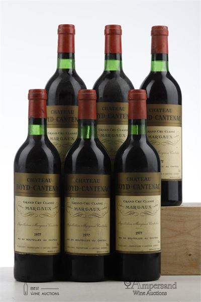 BOYD CANTENAC 1977 - Mc - 6 Bottles