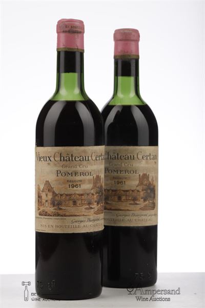 VIEUX CHATEAU CERTAN 1961 - Mc - 2 Bottles
