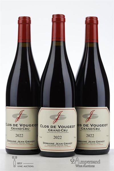 CLOS DE VOUGEOT 2022 - Jean Grivot - 3 Bottles