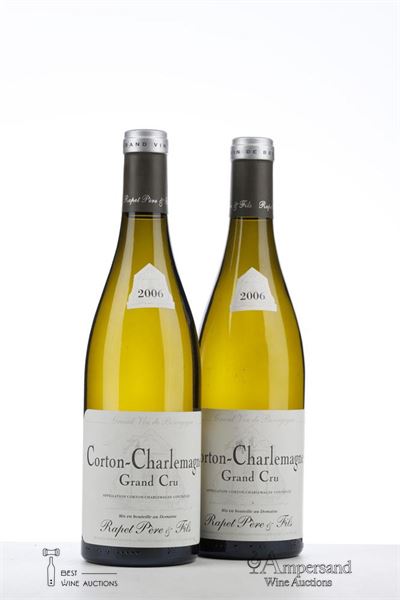 CORTON CHARLEMAGNE 2006 - Rapet - 2 Bottles
