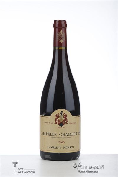 CHAPELLE CHAMBERTIN 2006 - Ponsot - 1 Bottle