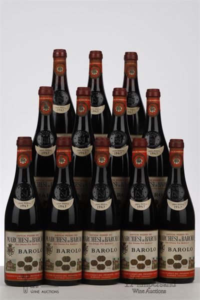 BAROLO GRAN RISERVA 1947 - Marchesi di Barolo - 12 Bottles