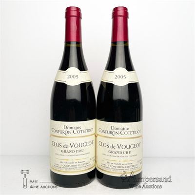 CLOS DE VOUGEOT 2005 - Confuron Cotetidot - 2 Bottles