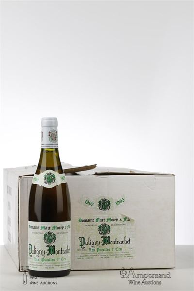 PULIGNY MONTRACHET LES PUCELLES 1995 - Marc Morey - 12 Bottles
