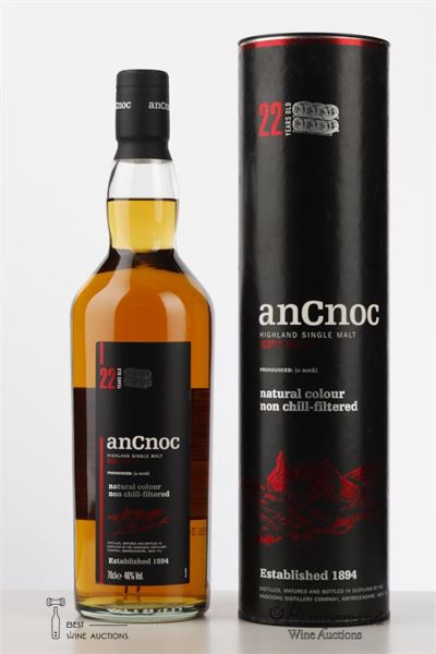 ANCNOC 22 Y Knockdhu distillery - Alc 46% 1 Bottle
