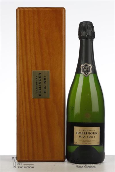BOLLINGER R.D. 1981 - Bollinger - Dégorgé 06/1999 - 1 Bottle - Owc 1
