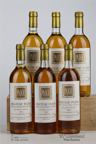 PAJOT 1982 - Mc - 6 Bottles