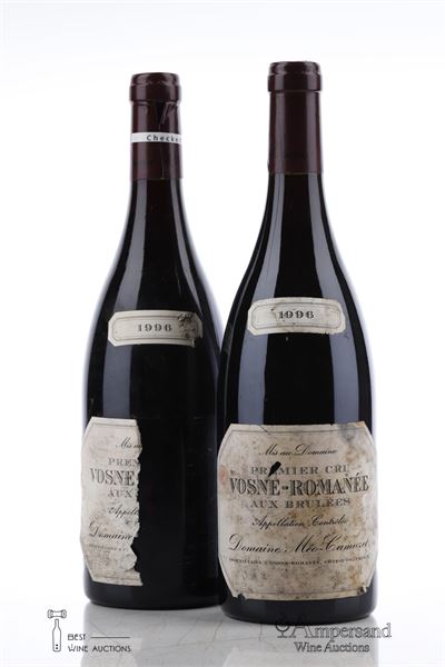 VOSNE ROMANEE AUX BRULEES 1996 - Meo Camuzet - 2 Bottles