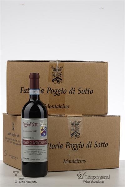 ROSSO DI MONTALCINO 2015 - Poggio di Soto - 12 Bottles - Oc 6