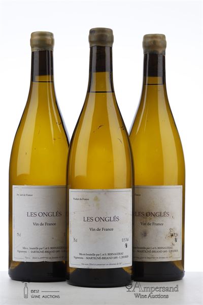 LES ONGLES 2015 - L et S Bernaudeau - 3 Bottles