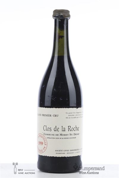 CLOS DE LA ROCHE 1959 - Societe Civile - 1 Bottle