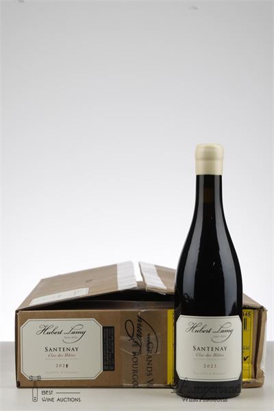 SANTENAY ROUGE CLOS DES HATES 2021 - Hubert Lamy   - 6 Bottles - Oc 6