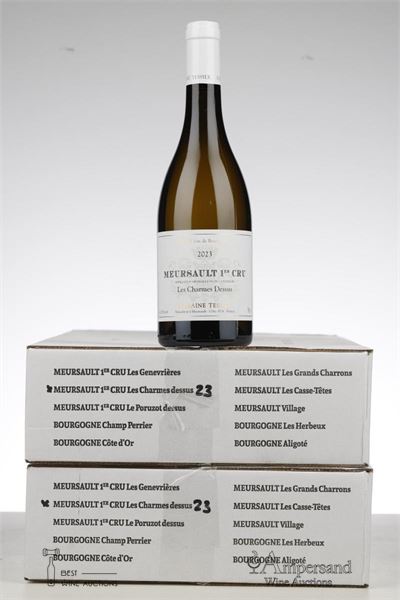 MEURSAULT LES CHARMES DESSUS 2023 - Domaine Tessier - 12 Bottles - Oc 12