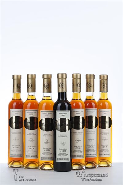 KRACHER TROCKENBEERENAUSLESE KOLLEKTION BOX 1997 - Alois Kracher 1 of 320 boxes - 7 x 0,375Ltr - Owc 7