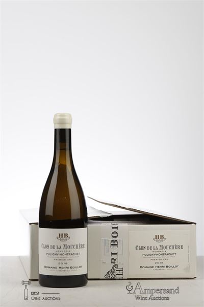 PULIGNY MONTRACHET CLOS DE LA MOUCHERE 2018 - Henri Boillot - 6 Bottles - Oc 6