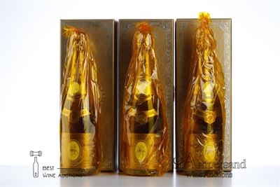 CRISTAL ROEDERER 1996 - Louis Roederer - 3 Bottles - Oc 1