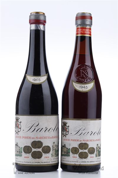 BAROLO 1945 - Marchesi di Barolo - 2 Bottles