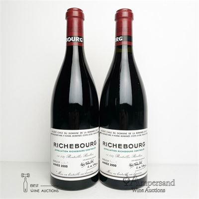 RICHEBOURG 2000 - Domaine de la Romanee Conti - 2 Bottles