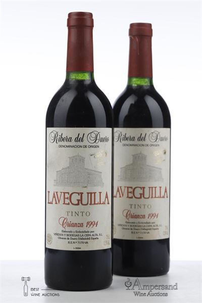 RIBERA DEL DUERO CRIANZA 1994 - Laveguilla - 2 Bottles
