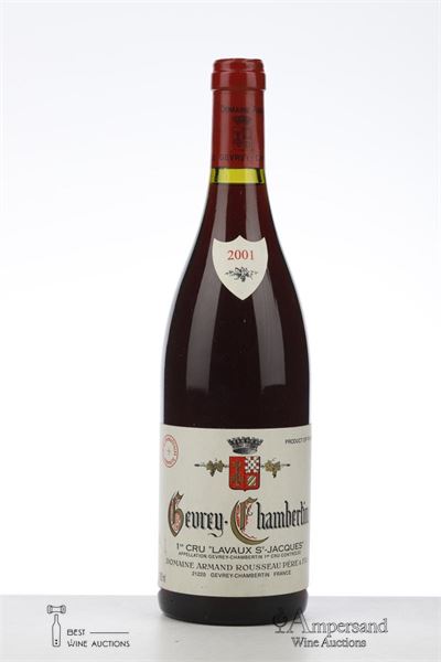 GEVREY CHAMBERTIN LAVAUX ST JACQUES 2001 - Armand Rousseau - 1 Bottle