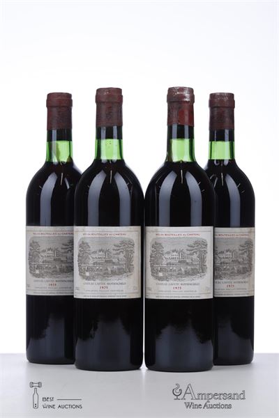 LAFITE ROTHSCHILD 1975 - Mc - 4 Bottles