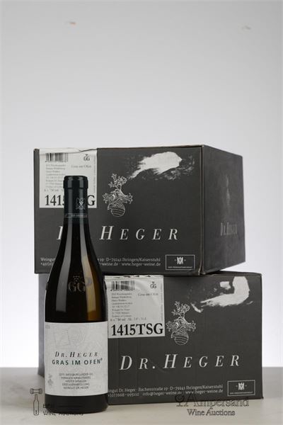 GRAS IM OFEN IHRINGER WINKLERBERG WEISBURGUNDER GG 2015 - Dr. Heger - 12 Bottles - Oc 6