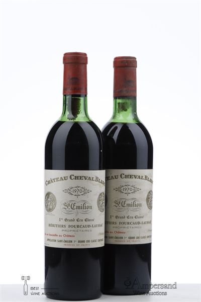 CHEVAL BLANC 1970 - Mc - 2 Bottles
