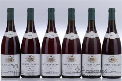 BONNES MARES 1986 - Fougeray de Beauclair - 12 Bottles