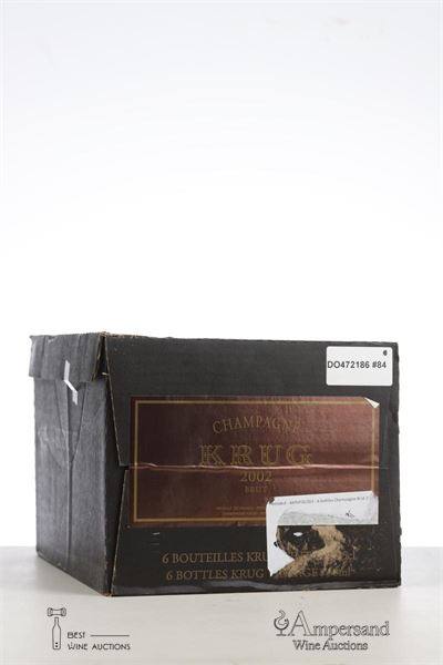 KRUG VINTAGE BRUT 2002 - Krug - 6 Bottles - Oc 6