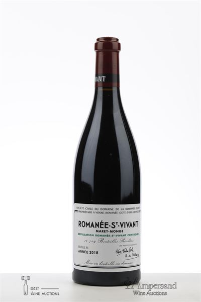 ROMANEE ST VIVANT 2018 - Domaine de la Romanee Conti - 1 Bottle