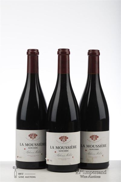 SANCERRE ROUGE LA MOUSSIERE 2012 - Alphonse Mellot - 3 Bottles
