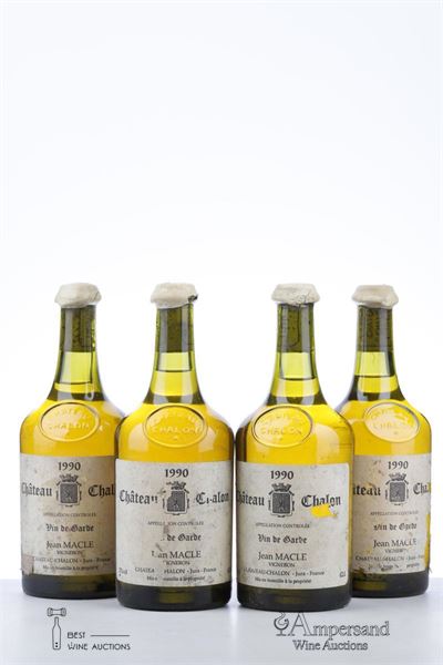 CHATEAU CHALON 1990 - Jean Macle - 4 Bottles
