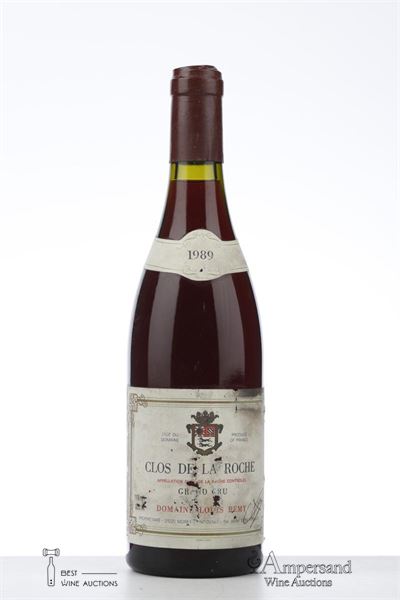CLOS DE LA ROCHE 1989 - Louis Remy - 1 Bottle