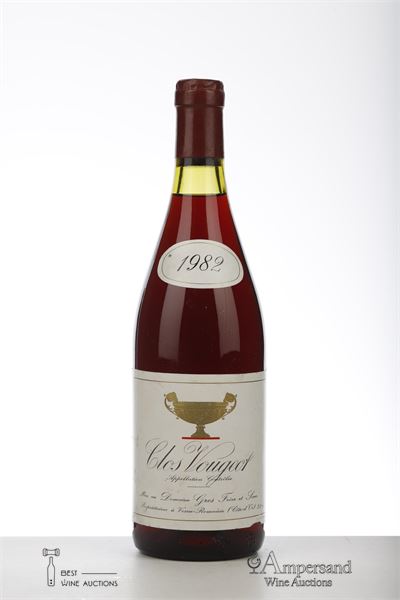 CLOS VOUGEOT 1982 - Gros Frere et Soeur - 1 Bottle